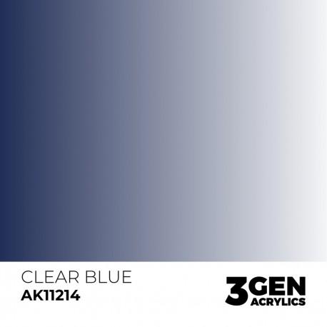 AK - 3eme Gen - Clear Blue 17ml