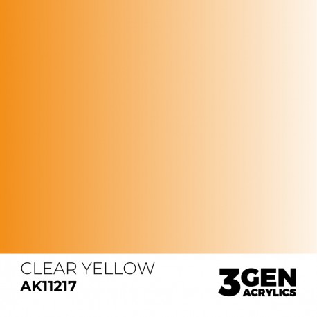 AK - 3eme Gen - Clear Yellow 17ml