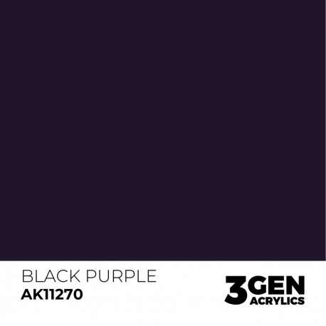 AK - 3eme Gen - Black Puprple COLOR PUNCH 17 ml
