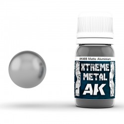 AK - Xtrem Metal Color - Xtreme metal matte aluminium 30ml