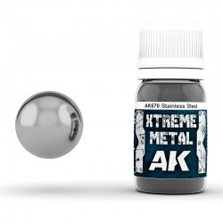 AK - Xtrem Metal Color - Xtreme metal stainless steel 30ml