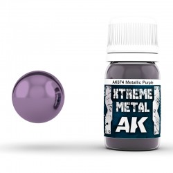 AK - Xtrem Metal Color - Xtreme metal metallic purple 30ml