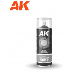 Fine Primer Black - Spray 400ml (Includes 2 nozzles)