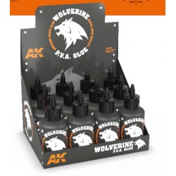 WOLVERINE COLA BLANCA RACK / EXPOSITOR