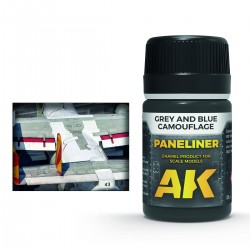 Paneliner for grey and blue camouflage 35ml