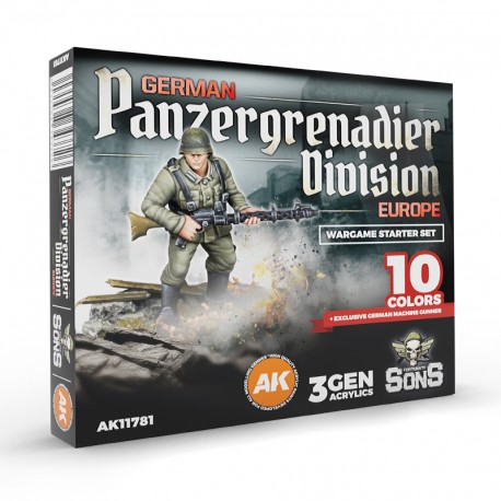 GERMAN PANZERGRENADIER DIVISION EUROPE