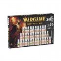 WARGAME PAINT IT ALL BOX 36 COLORS 3GEN