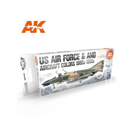 US Air Force & ANG Aircraft 1960s-1980s SET 3G