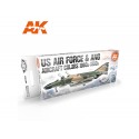 US Air Force & ANG Aircraft 1960s-1980s SET 3G