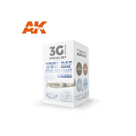 WWII RAF SEAC Aircraft Colors SET 3G