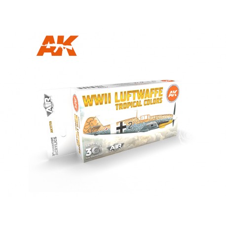 WWII Luftwaffe Tropical Colors SET 3G