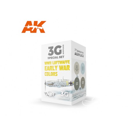 WWII Luftwaffe Early War Colors SET 3G