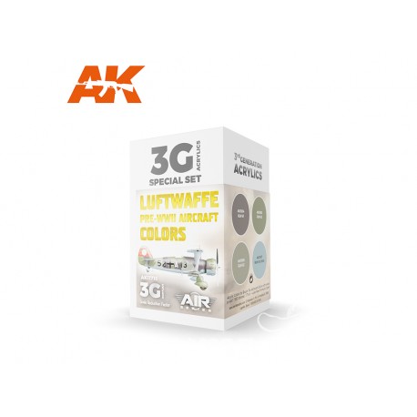 Luftwaffe Pre-WWII Aircraft Colors SET 3G