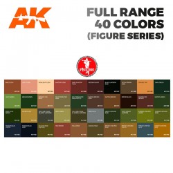 3G RANGE FIGURES 40 referencias AFV colors