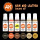 SKIN AND LEATHER COLORS SET