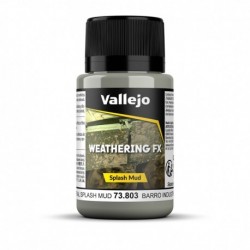 Projections de boue industrielle