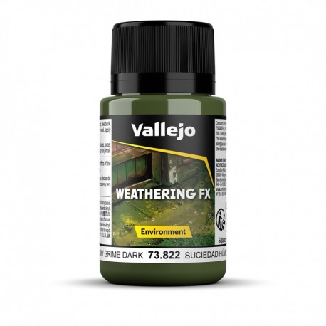 Effet d'environnement salissure humide foncée