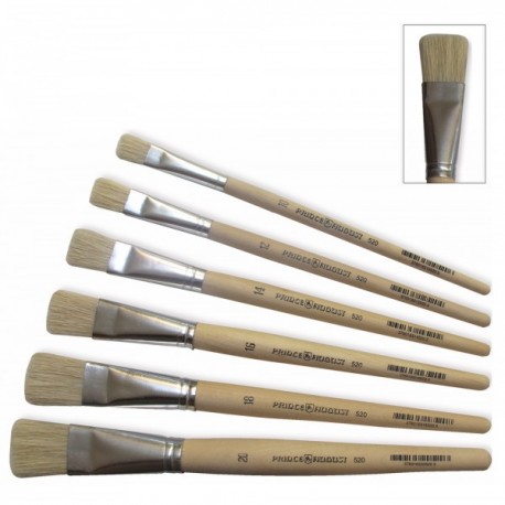 Brosse Plate Soie de Porc N°20