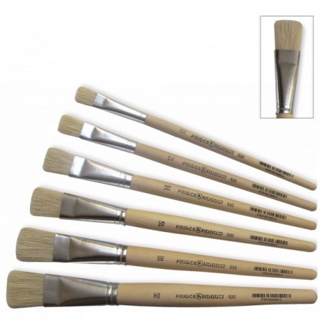 Brosse Plate Soie de Porc N°20