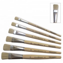 Brosse Plate Soie de Porc N°20