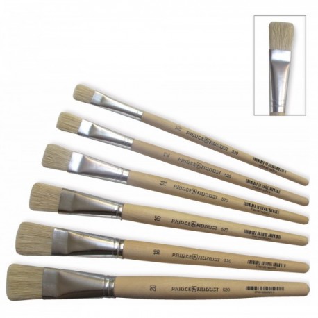 Brosse Plate Soie de Porc N°20