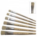 Brosse Plate Soie de Porc N°16