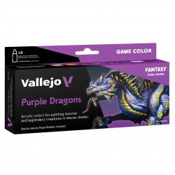 Fantasy Color Series 8 PURPLE DRAGONS