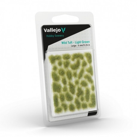 Wild Tuft - Light Green - Vert Clair 6mm