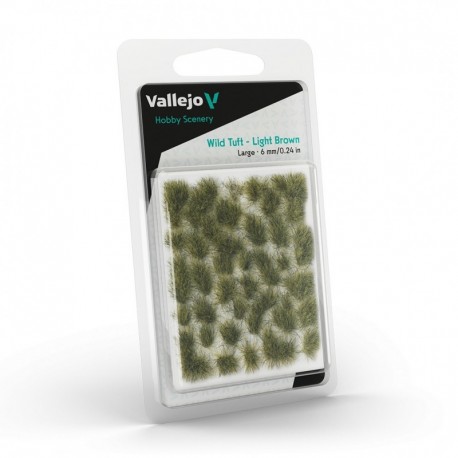Wild Tuft - Light Brown - Brun Clair 6mm