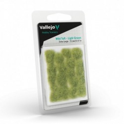 Wild Tuft - Light Green - Vert Clair 12mm