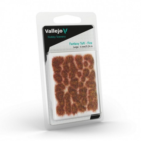 Fantasy Tuft - Fire - Feu 6mm