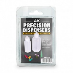 PRECISION DISPENSERS (6cannulas & 2 bottles)