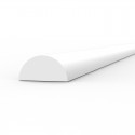 Half cane 3.00 x 350mm - STYRENE STRIP