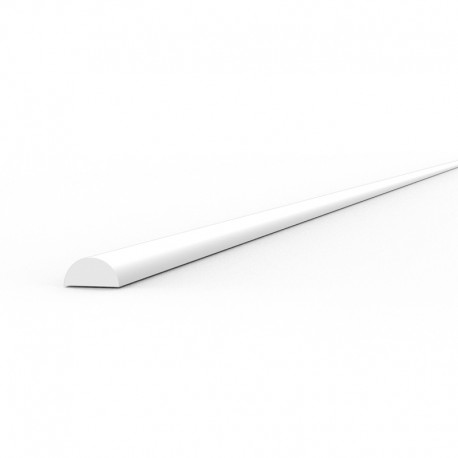 Half cane 1.00 x 350mm - STYRENE STRIP