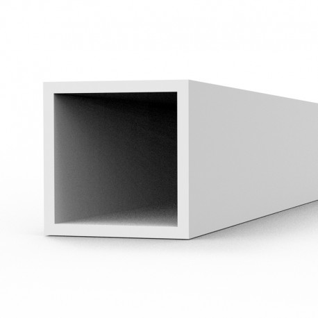 Square hollow tube 4.00x350mm(0,7mm)-STYRENE STRIP