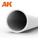 Hollow tube 5.00dx350mm (W.T. 0,7mm)-STYRENE STRIP