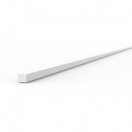 Strips 0.50 x 0.50 x 350mm - STYRENE STRIP