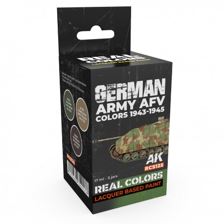 German Army AFV Colors 1943-1945 SET