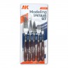SET DE ESPÁTULAS PARA MODELISMO / MODELISM SPATULAS SET