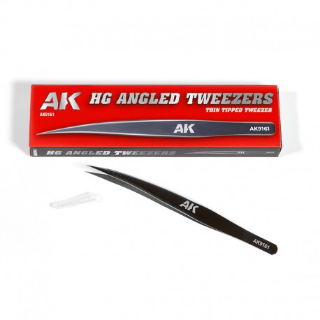 HG ANGLED TWEEZERS 01 (THIN TIPPED)