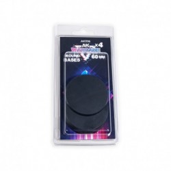 ROUND BASES 60mm Ø x 4 units