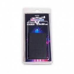 RECTANGULAR BASES 75x50mm x 4 units