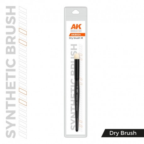 AK SYNTHETIC DRY BRUSH - M