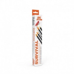 SURVIVAL WEATHERING BRUSHES SET (5 brushes)