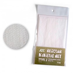 REGULAR CAMOUFLAGE NETType 2 PERSONALIZED WHITE