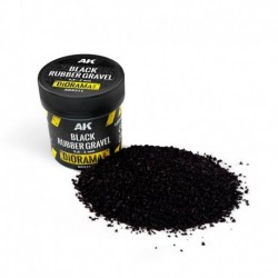 BLACK RUBBER GRAVEL 0,8-2MM