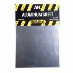 ALUMINIUM SHEET 100UM 200x250mm
