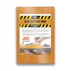 CARVING FOAM 8MM A4 SIZE (305 x 228 MM)