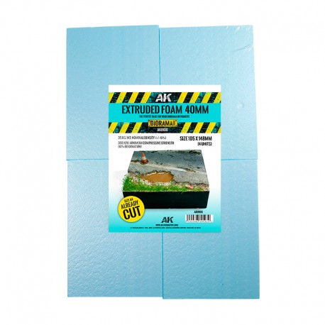 EXTRUDED FOAM 30 MM A4 SIZE ALREADY CUT (4 UNITS)