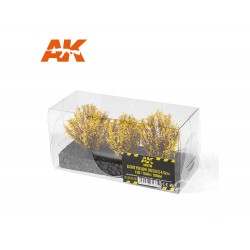 LIGHT YELLOW BUSHES 4-6CM